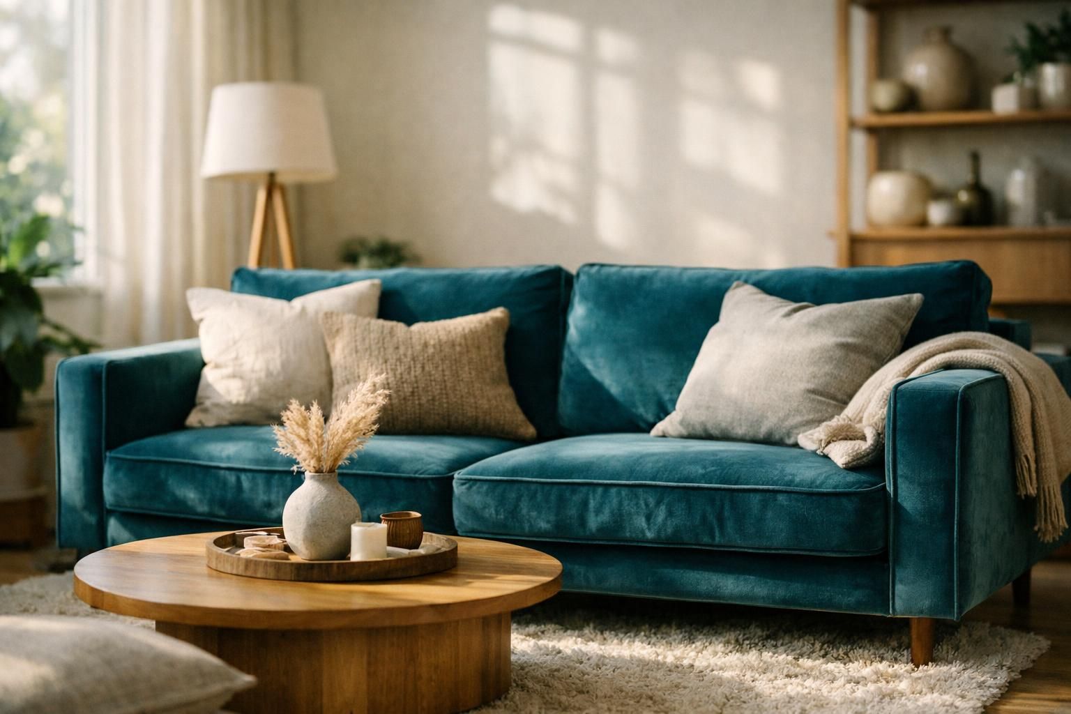 découvrez nos conseils et astuces pour aménager un salon élégant et harmonieux avec du bleu canard, une couleur tendance qui apporte profondeur et fraîcheur à votre intérieur.